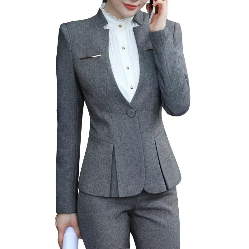 Decorated Pant Suit for Professional Settings | Sophisticata™