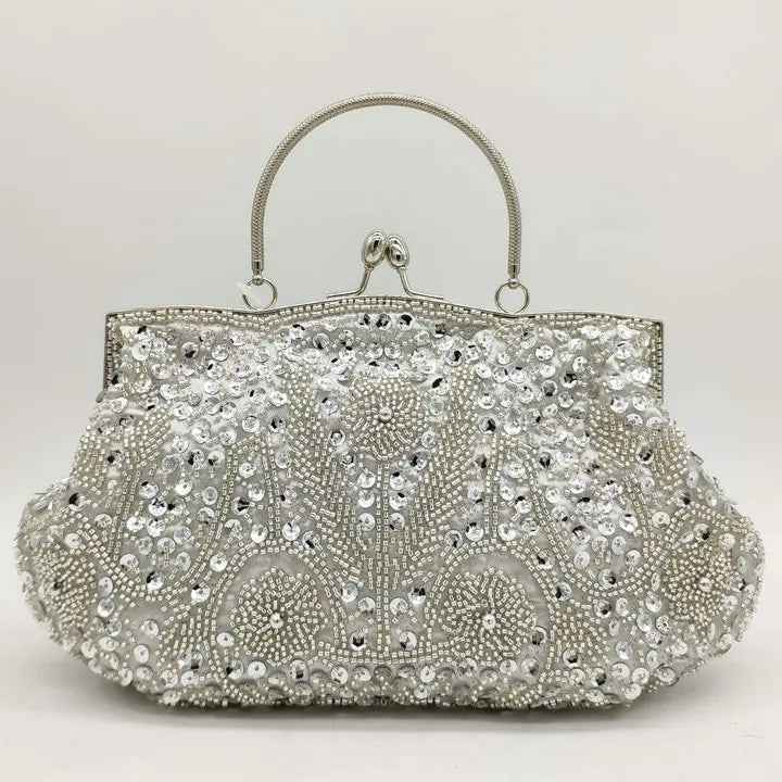 Beaded Frame Evening Purse