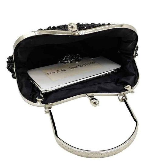 Beaded Frame Evening Purse