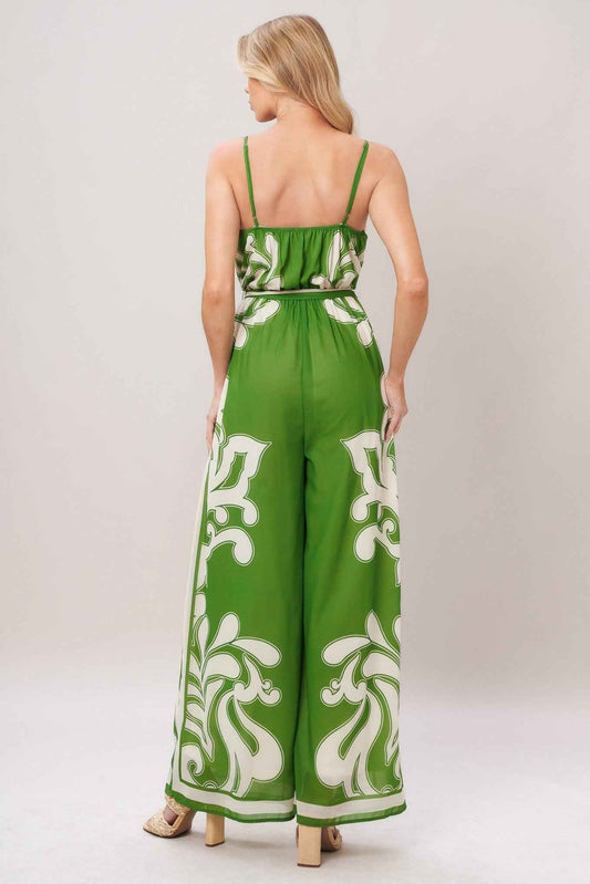 PALAZZO MUSE WOVEN JUMPSUIT