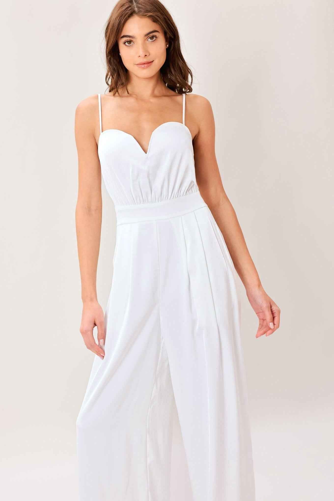 Modern Ease Wide-Leg Woven Jumpsuit