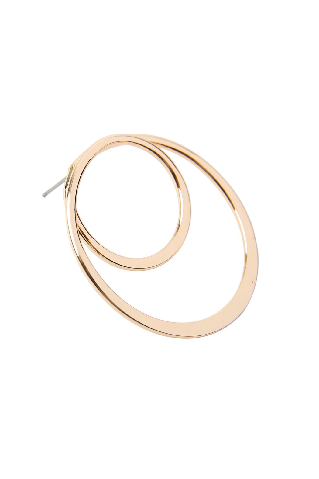 Mye1125 - Aretes de poste de doble argolla