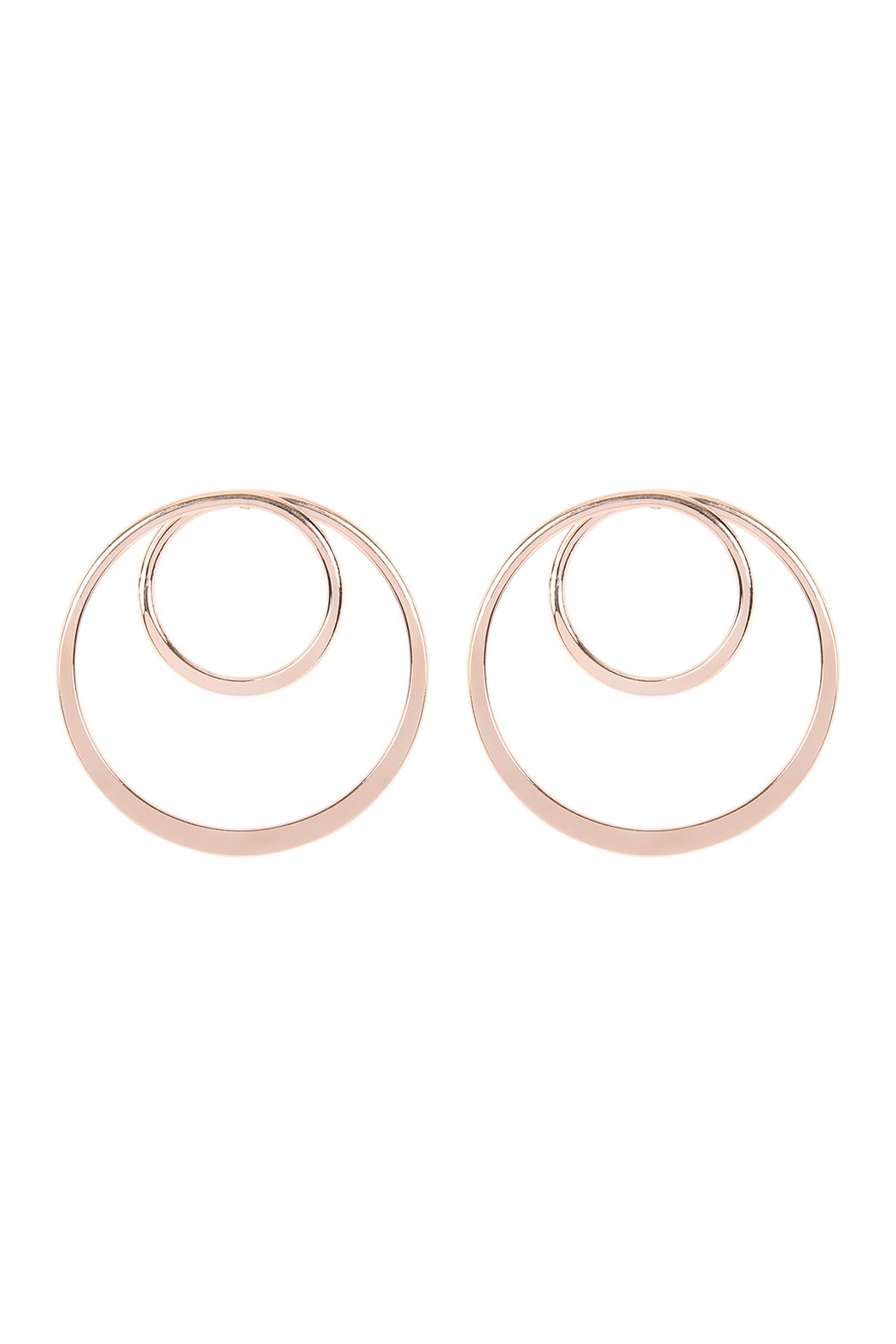 Mye1125 - Aretes de poste de doble argolla