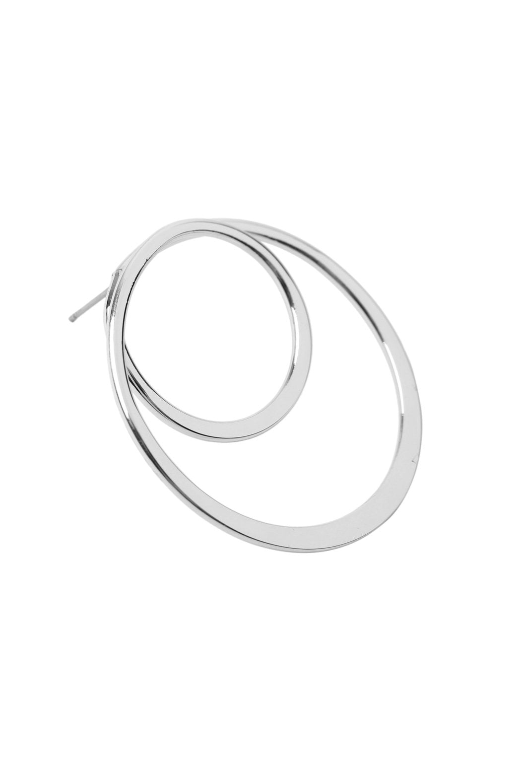 Mye1125 - Aretes de poste de doble argolla