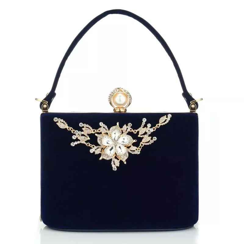 Crystal Flap Evening Clutch