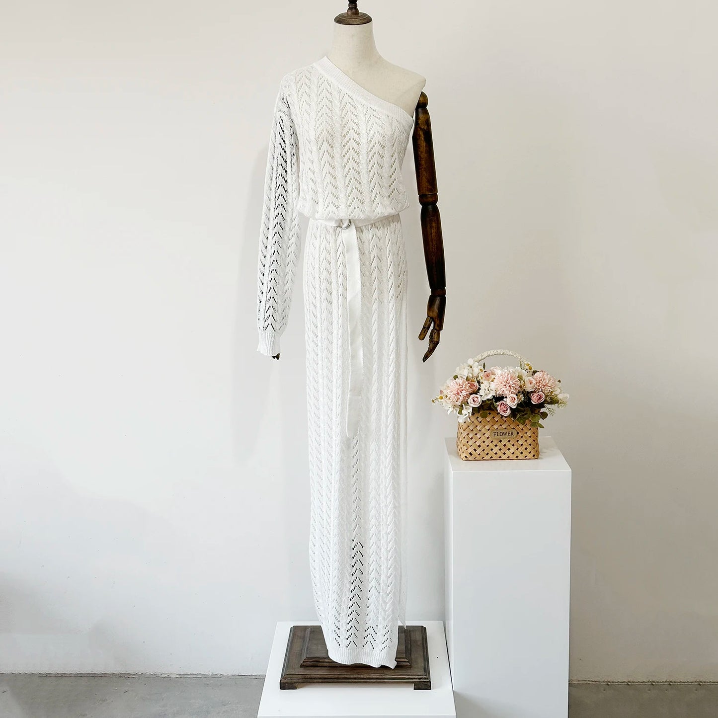 White Crochet Bikini Cover-Up | The Sophisticated Shoppers
