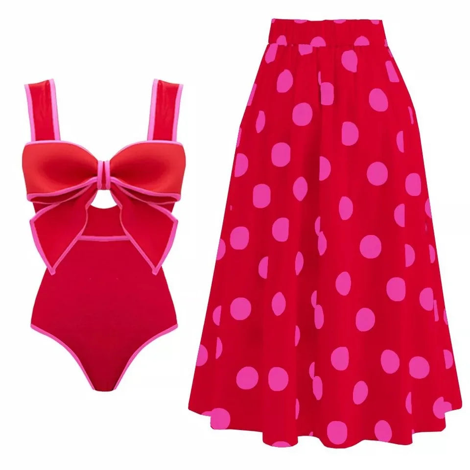 High-Waist 3-Piece Floral Bikini Set | The Sophisticated Shoppers