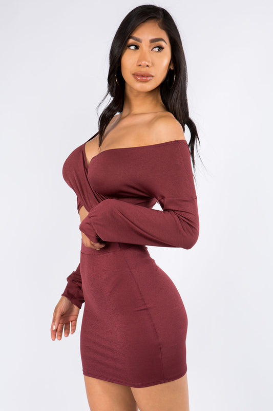 Kehlani Allure: Off-Shoulder Mini Skirt Set