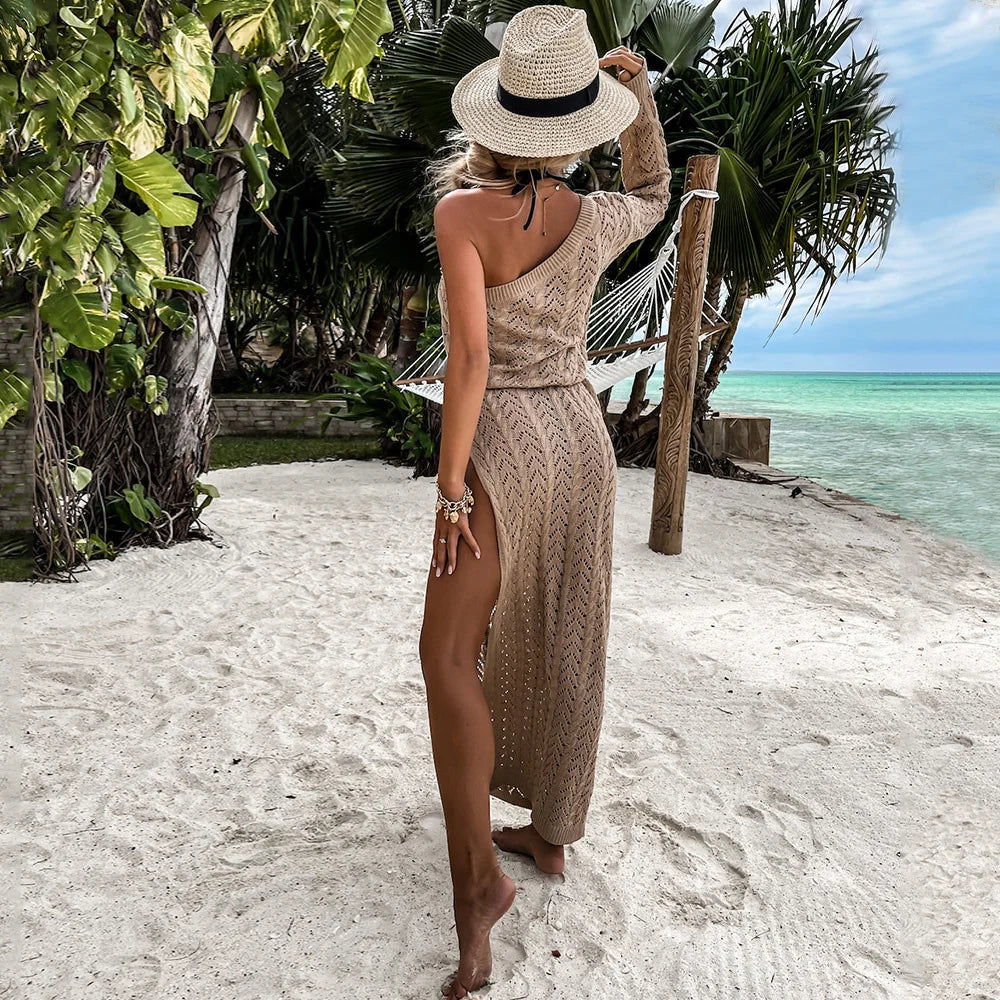 White Crochet Bikini Cover-Up | The Sophisticated Shoppers