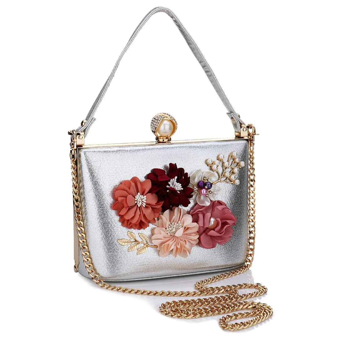 Crystal Flap Evening Clutch