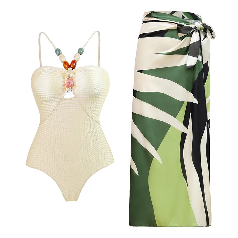 High-Waist 3-Piece Floral Bikini Set | The Sophisticated Shoppers