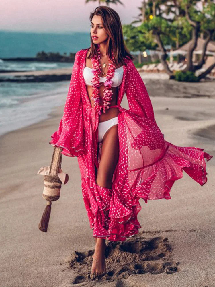 Bata de ganchillo para la playa | The Sophisticated Shoppers