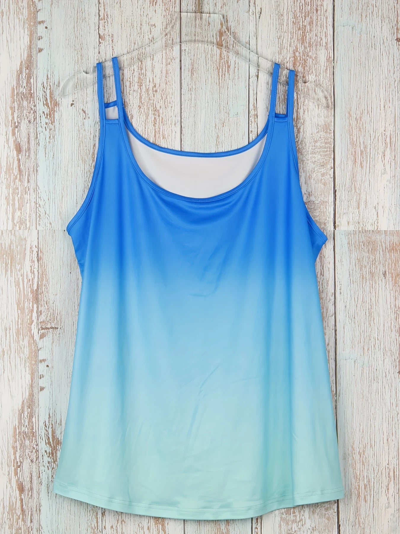 Plus Size Ombre Cami Top | The Sophisticated Shoppers