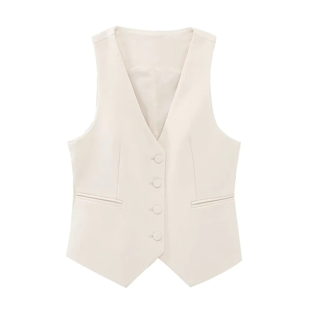 Double-Breasted Blazer Set — Structured Two-Piece Suit