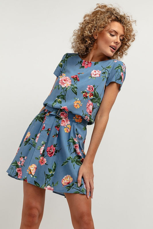 Floral Whisper Kimono Daydress – Model 183160 by Tessita