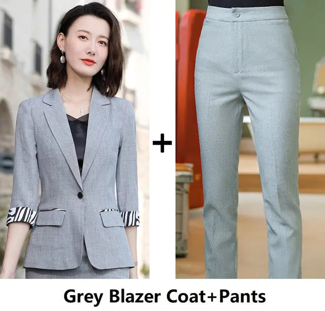 Half-Sleeve Business Suit for Corporate Authority | Sophisticata™