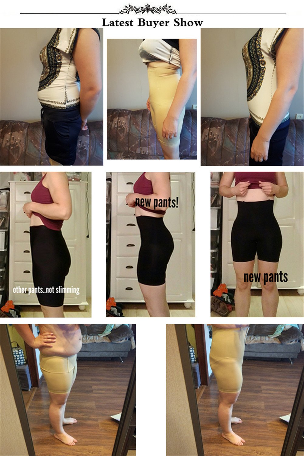 Contour Sculpt: High Waist Seamless Tummy Control Shaper