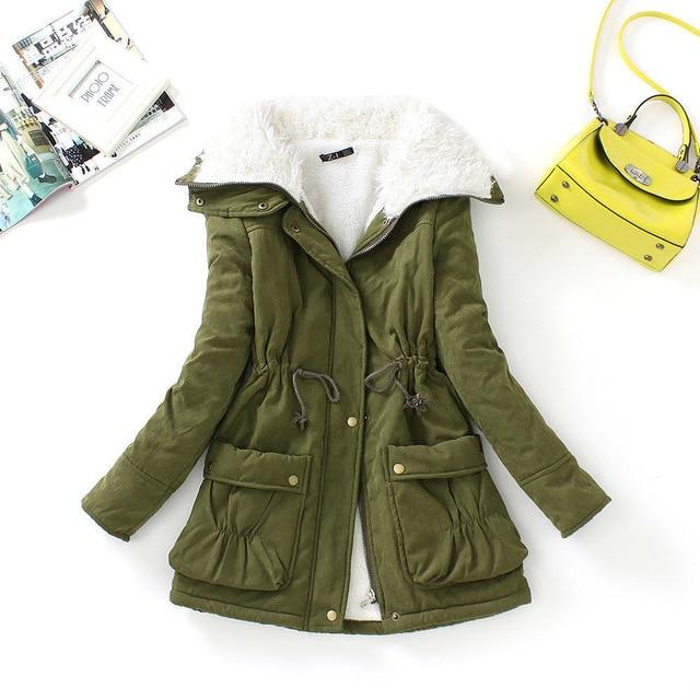 Cotton Padded Warm Parkas